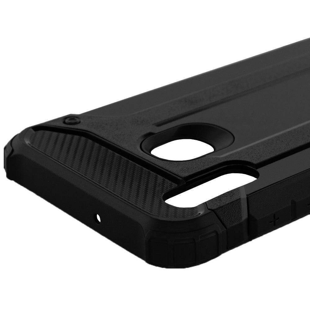 Ovitek za Samsung Galaxy A20e A202, Techsuit, Hybrid Armor, Črn