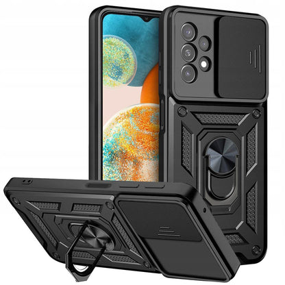 Ovitek za Samsung Galaxy A23 5G A236 / A23 A235, Techsuit, CamShield, Črn