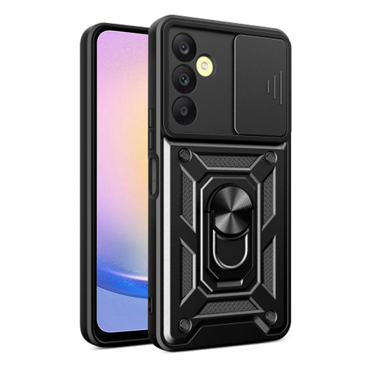 Ovitek za Samsung Galaxy A25 A256, Techsuit, CamShield, Črn