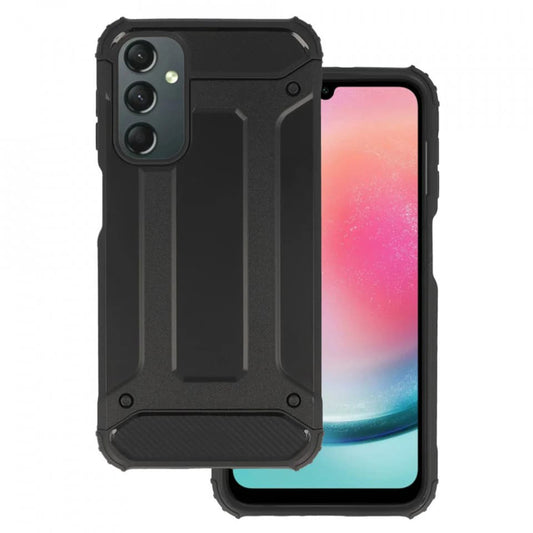 Ovitek za Samsung Galaxy A25 A256, Techsuit, Hybrid Armor, Črn