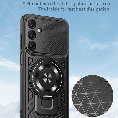 Ovitek za Samsung Galaxy A25 A256, Techsuit, RuggedCam, Črn