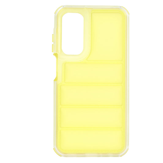 Ovitek za Samsung Galaxy A25 A256, Techsuit, Wave Shield, rumen