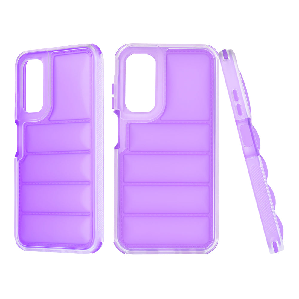 Ovitek za Samsung Galaxy A25 A256, Techsuit, Wave Shield, Vijolična