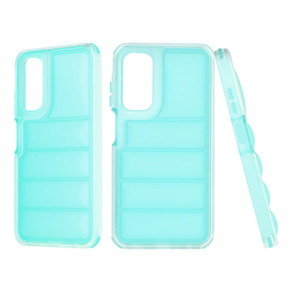 Ovitek za Samsung Galaxy A25 A256, Techsuit, Wave Shield, Turkizna