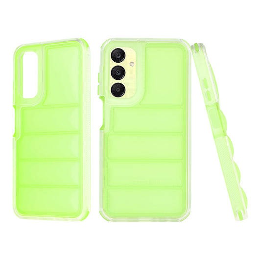 Ovitek za Samsung Galaxy A25 A256, Techsuit, Wave Shield, Zelen