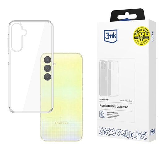 Ovitek za Samsung Galaxy A26 A266, 3MK, Armor, Prozoren