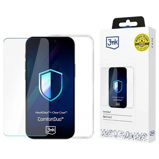Ovitek za Samsung Galaxy A26 A266, 3MK, ComfortDuo, Prozoren