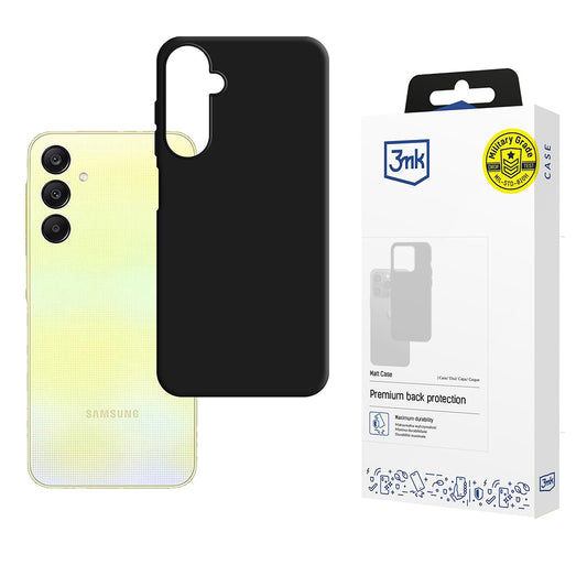 Ovitek za Samsung Galaxy A26 A266, 3MK, mat črn
