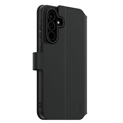 Ovitek za Samsung Galaxy A26 A266, PanzerGlass, Care Feature Kickstand Wallet, črn