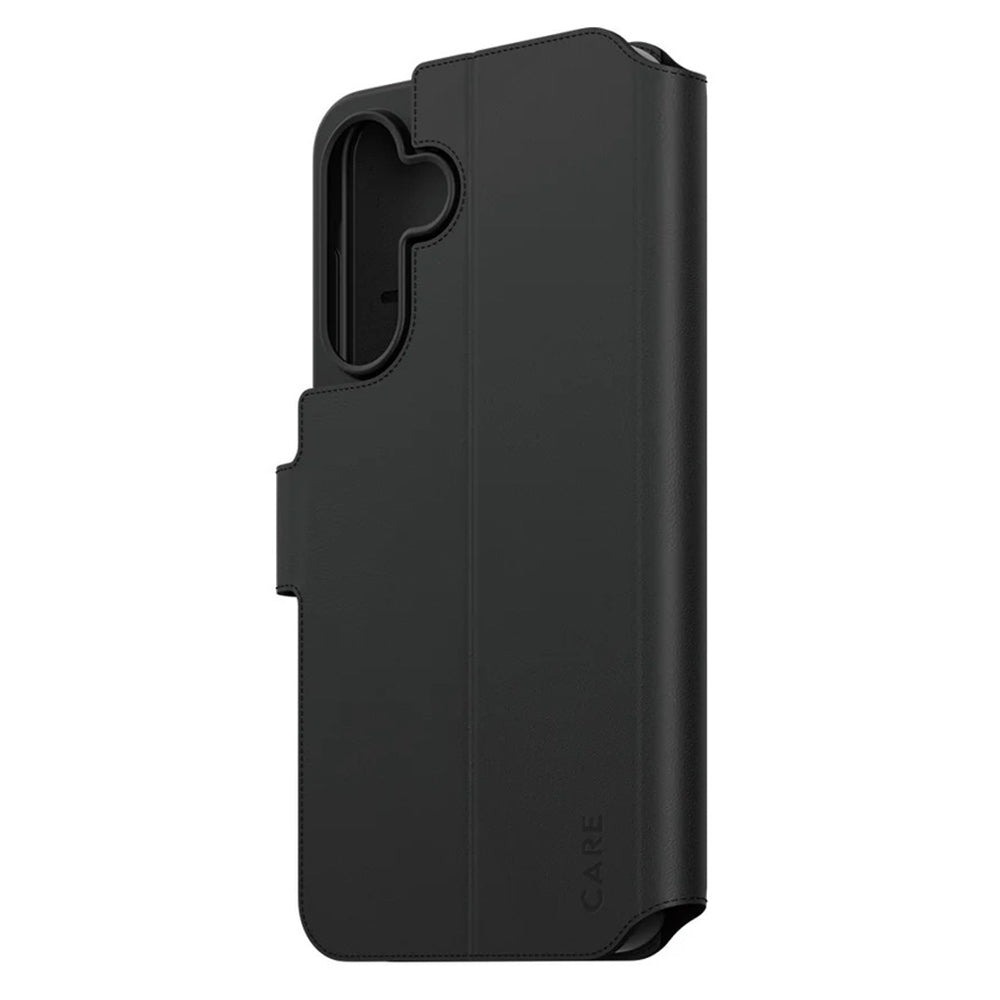 Ovitek za Samsung Galaxy A26 A266, PanzerGlass, Care Feature Kickstand Wallet, črn