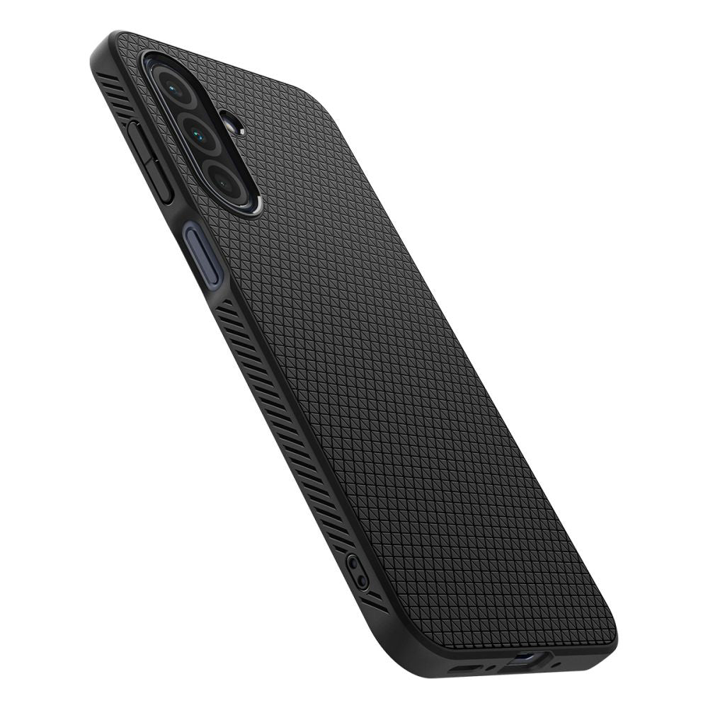 Ovitek za Samsung Galaxy A26 A266, Spigen, Liquid Air, Mat Črn ACS09290