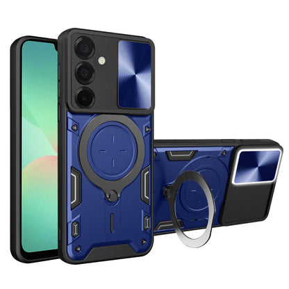 Ovitek za Samsung Galaxy A26 A266, Techsuit, CamGuard Pro, modra