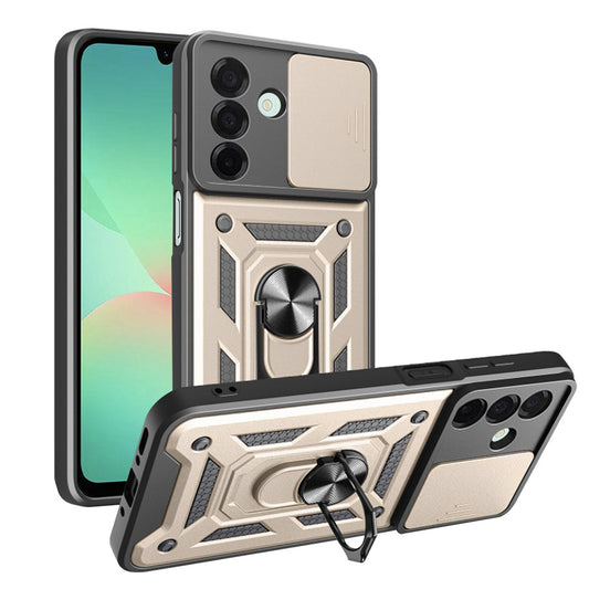 Ovitek za Samsung Galaxy A26 A266, Techsuit, CamShield, Zlata