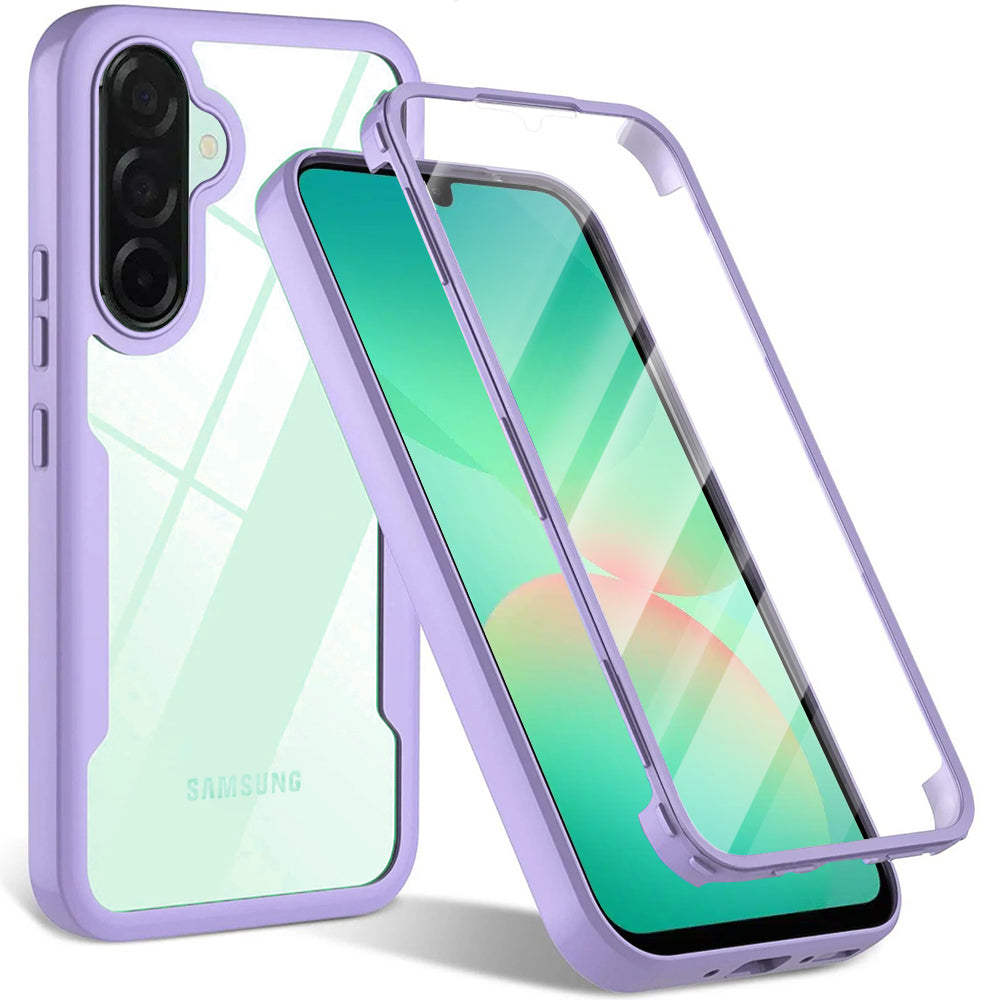 Ovitek za Samsung Galaxy A26 A266, Techsuit, ColorVerse 360, Vijoličen