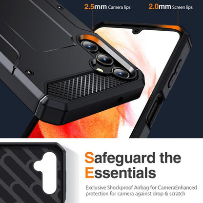 Ovitek za Samsung Galaxy A26 A266, Techsuit, Hybrid Armor, Črn