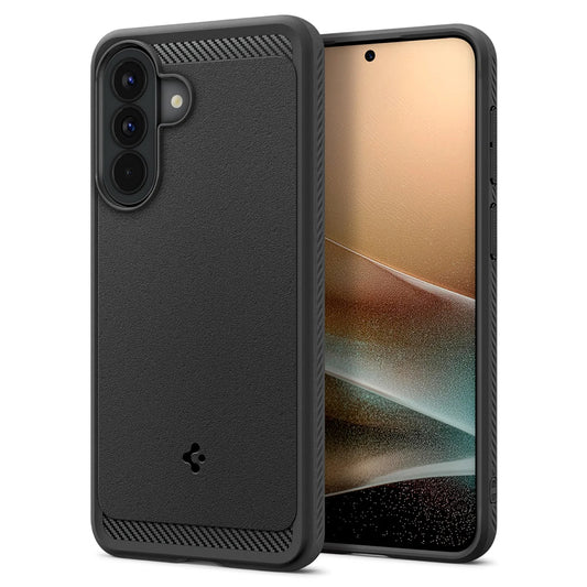 Ovitek za Samsung Galaxy A27 5G, Spigen, Rugged Armor, Črn ACS11312