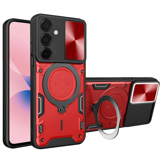 Ovitek za Samsung Galaxy A27 5G, Techsuit, CamGuard Pro, rdeč
