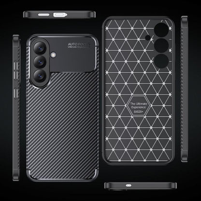 Ovitek za Samsung Galaxy A27 5G, Techsuit, CarbonFiber, Črn