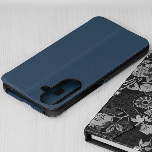 Ovitek za Samsung Galaxy A27 5G, Techsuit, eFold Nov Model, Temno Modra