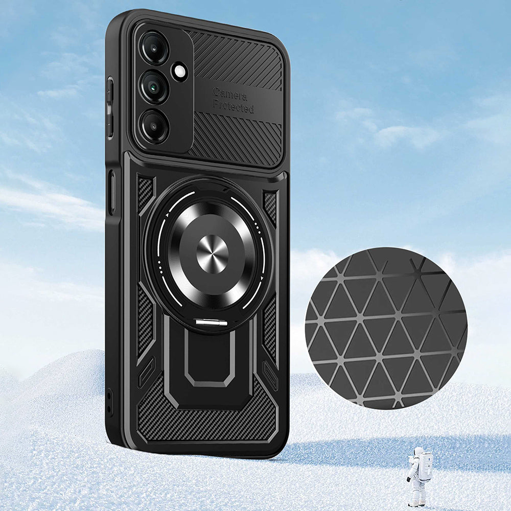 Ovitek za Samsung Galaxy A27 5G, Techsuit, RuggedCam, Črn