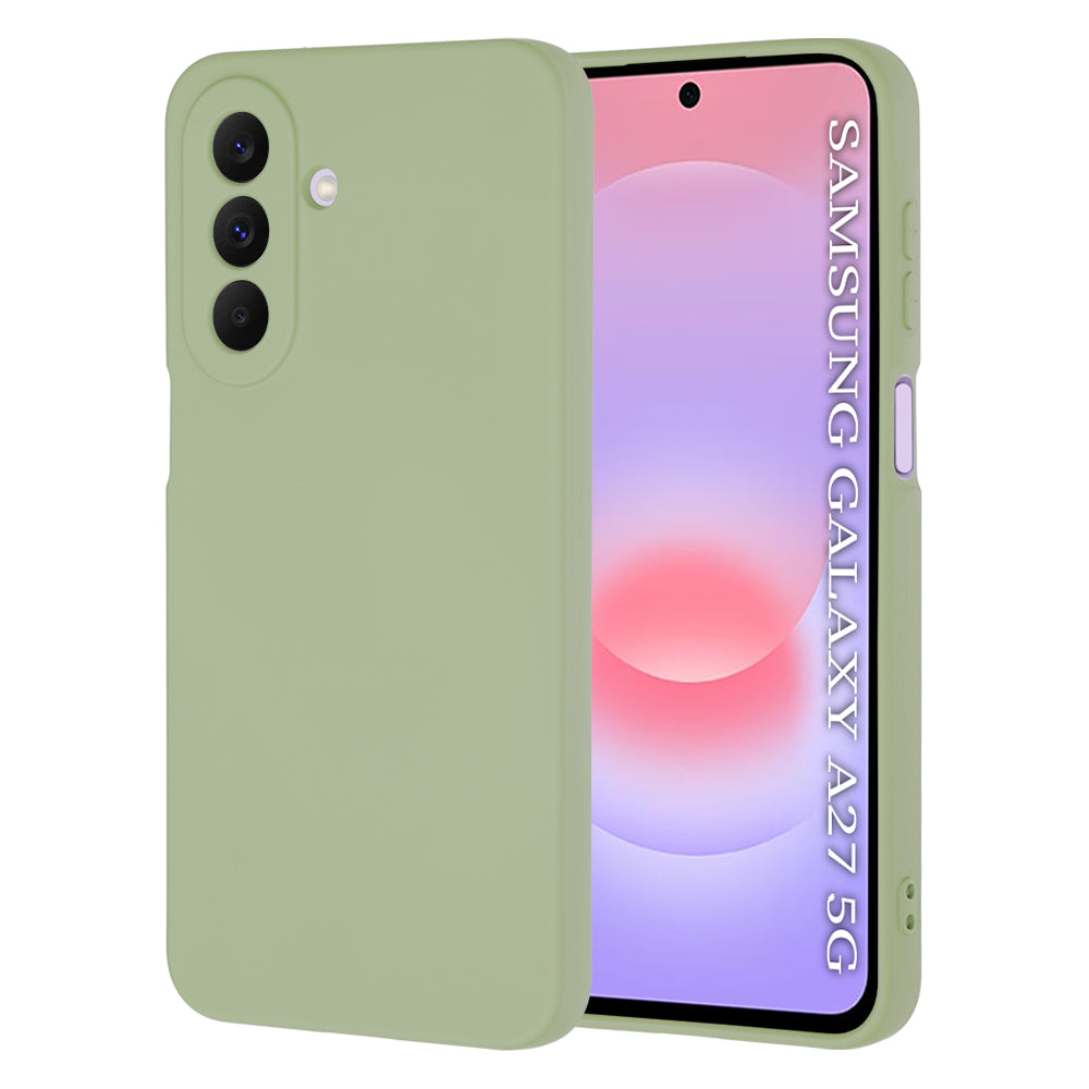 Ovitek za Samsung Galaxy A27 5G, Techsuit, SoftFlex, Matcha