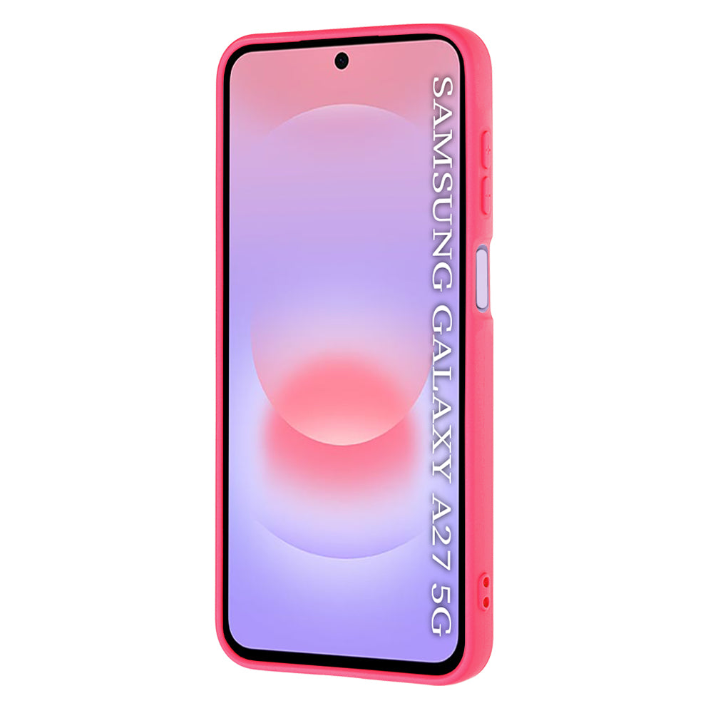 Ovitek za Samsung Galaxy A27 5G, Techsuit, SoftFlex, Temno roza
