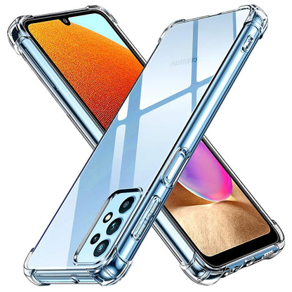 Ovitek za Samsung Galaxy A32 A325, Techsuit, Proti udarcem Prozoren, Prosojen