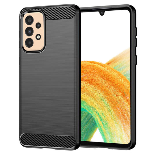 Ovitek za Samsung Galaxy A33 5G A336, Techsuit, Karbon, Črn