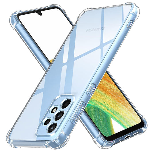 Ovitek za Samsung Galaxy A33 5G A336, Techsuit, Proti udarcem Prozoren, Prosojen