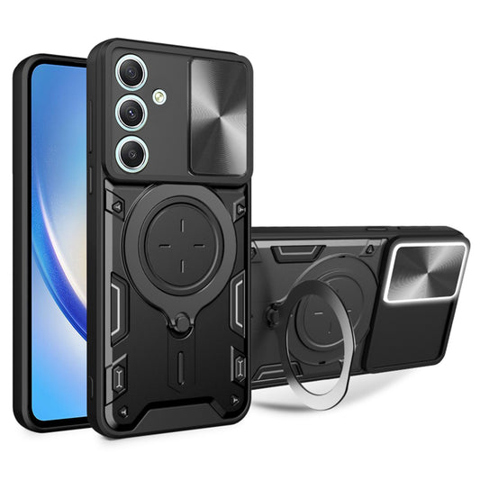 Ovitek za Samsung Galaxy A34 A346, Techsuit, CamGuard Pro, Črn