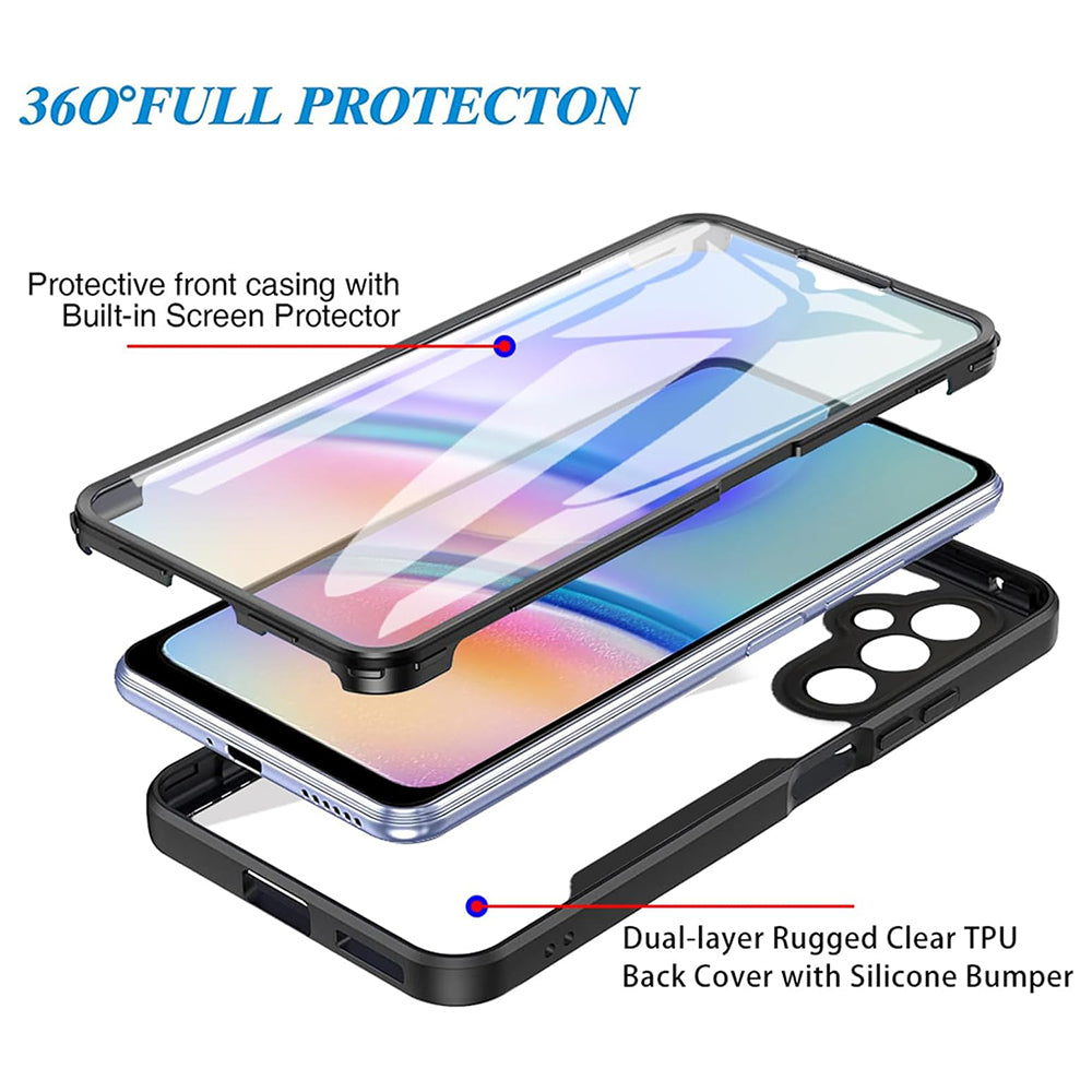 Ovitek za Samsung Galaxy A34 A346, Techsuit, ColorVerse 360, Črn