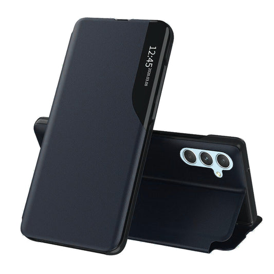 Ovitek za Samsung Galaxy A34 A346, Techsuit, eFold, Temno modra