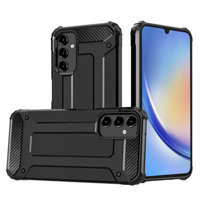 Ovitek za Samsung Galaxy A34 A346, Techsuit, Hybrid Armor, Črn