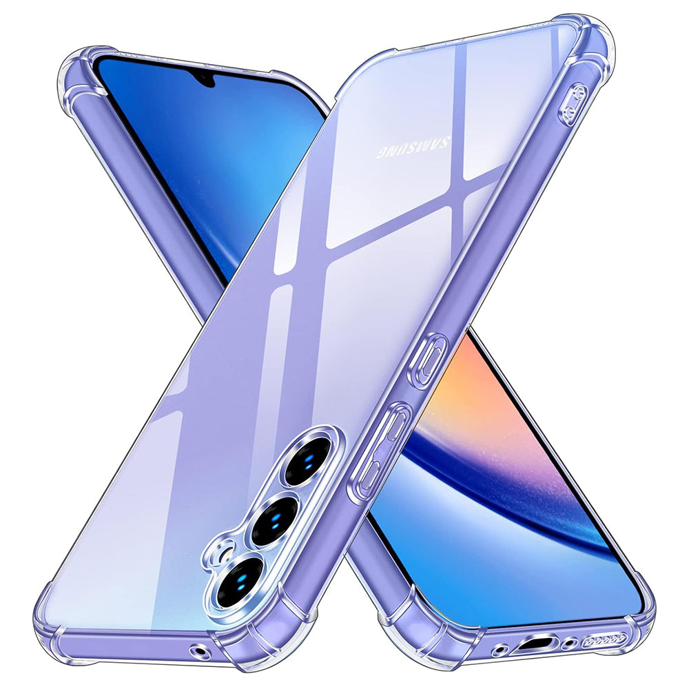 Ovitek za Samsung Galaxy A34 A346, Techsuit, Proti udarcem Prozoren, Prosojen