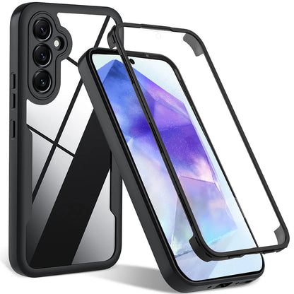 Ovitek za Samsung Galaxy A35 5G A356, Techsuit, ColorVerse 360, Črn