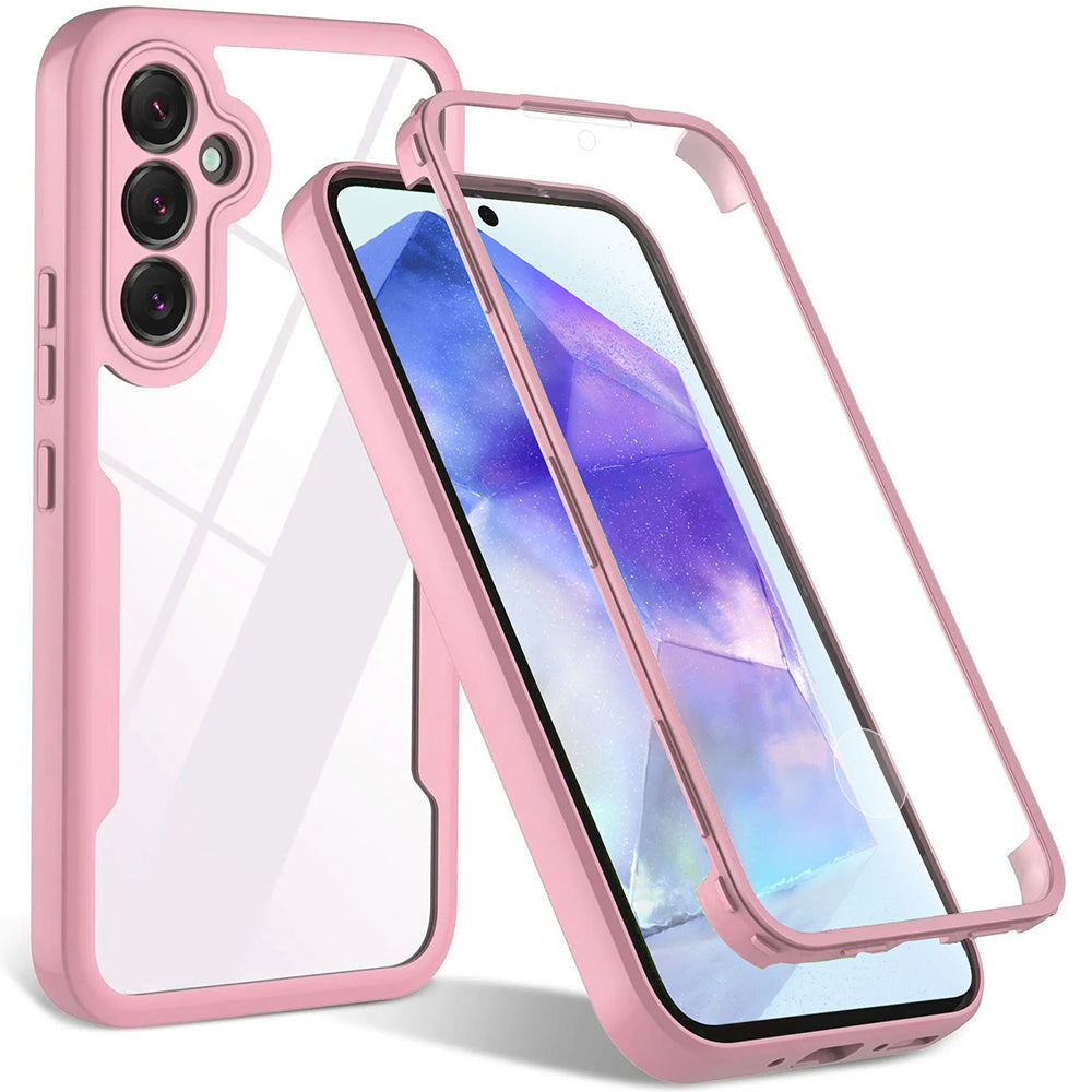 Ovitek za Samsung Galaxy A35 5G A356, Techsuit, ColorVerse 360, roza