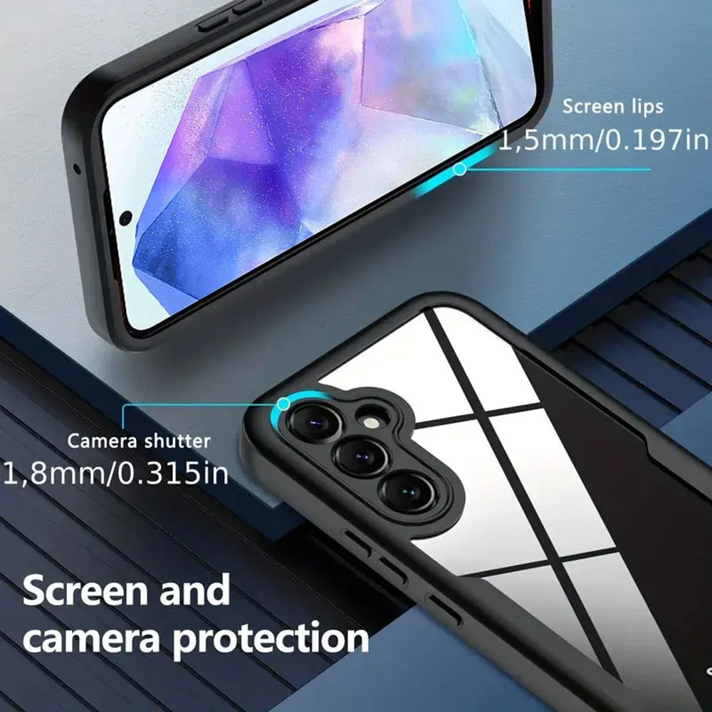 Ovitek za Samsung Galaxy A35 5G A356, Techsuit, ColorVerse 360, roza
