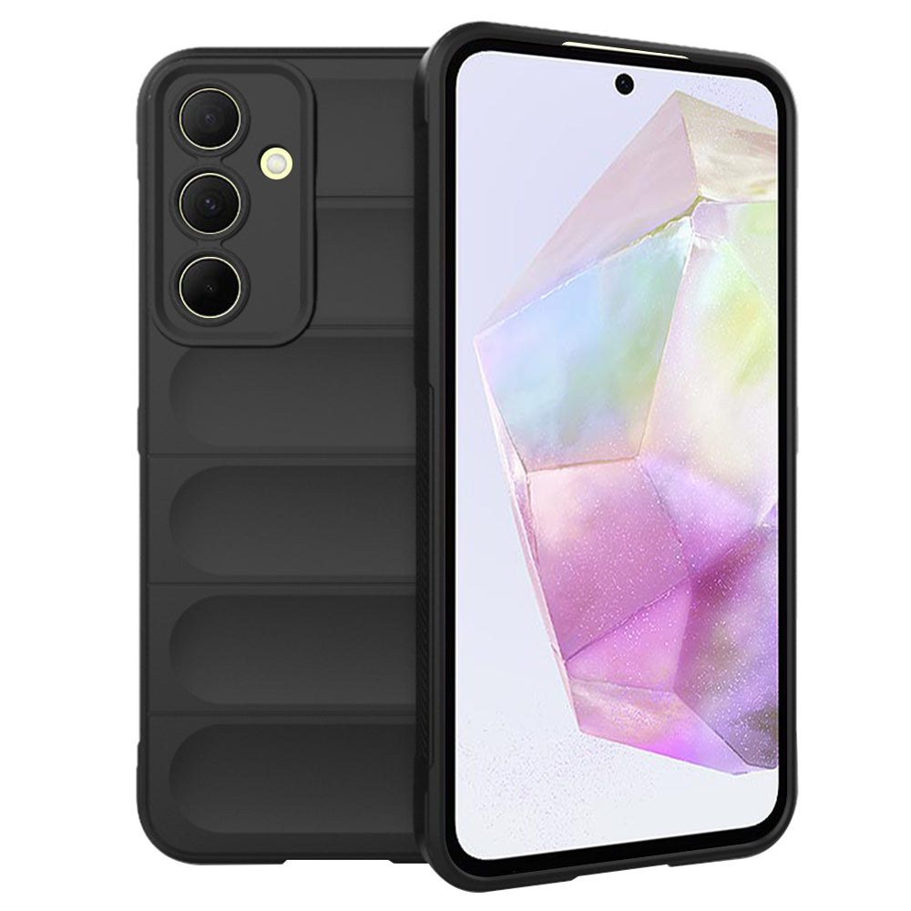 Ovitek za Samsung Galaxy A35 5G A356, Techsuit, Magic Shield, Črn