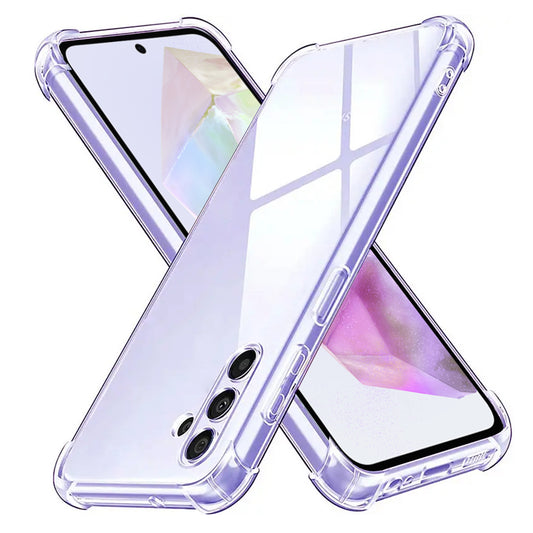 Ovitek za Samsung Galaxy A35 5G A356, Techsuit, odporen na udarce, prozoren