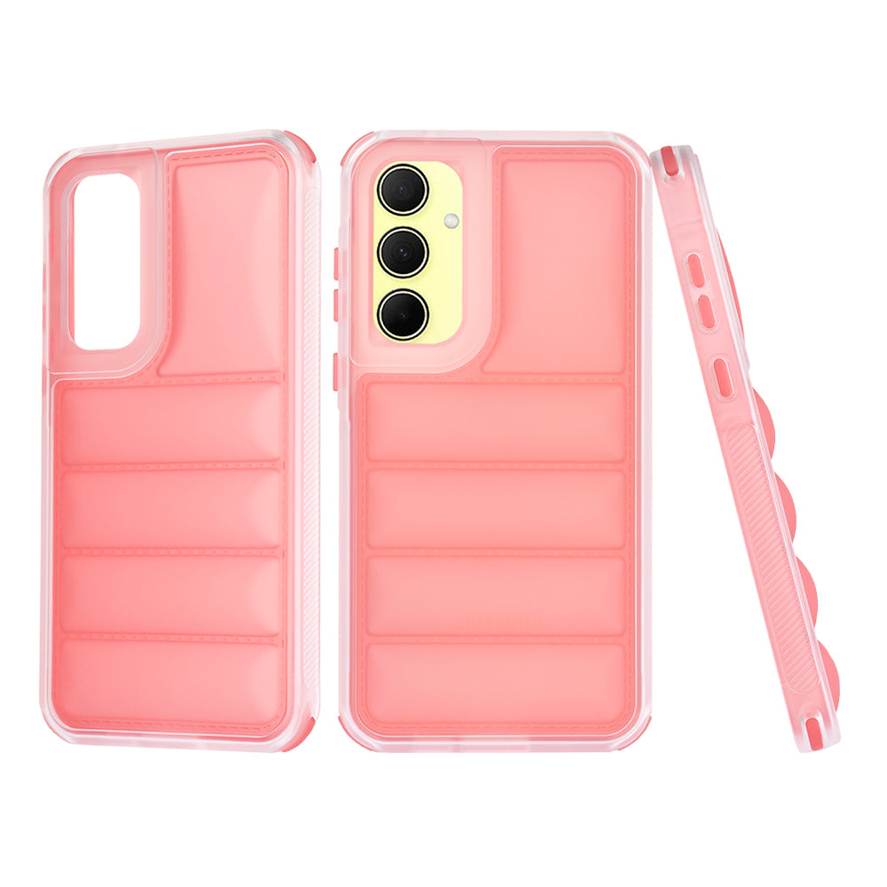 Ovitek za Samsung Galaxy A35 5G A356, Techsuit, Wave Shield, Rdeča