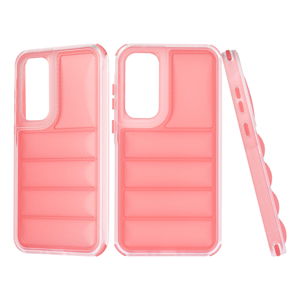 Ovitek za Samsung Galaxy A35 5G A356, Techsuit, Wave Shield, Rdeča