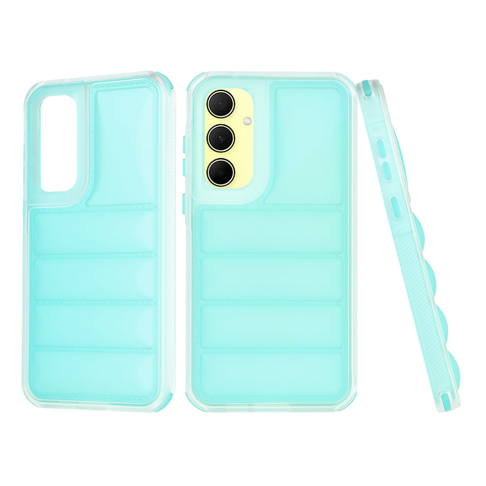 Ovitek za Samsung Galaxy A35 5G A356, Techsuit, Wave Shield, Turkizna