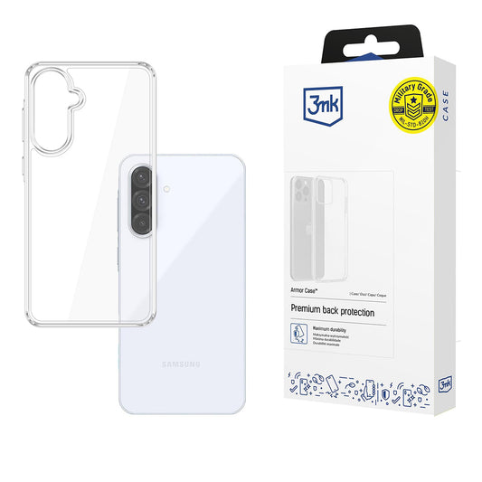Ovitek za Samsung Galaxy A36 A366, 3MK, Armor, Prozoren