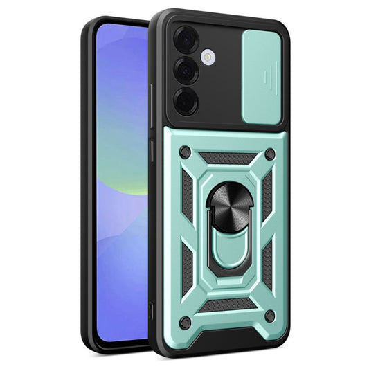 Ovitek za Samsung Galaxy A36 A366, Techsuit, CamShield, Zelen