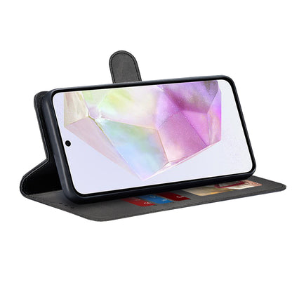 Ovitek za Samsung Galaxy A36 A366, Techsuit, Diary Book, Črn