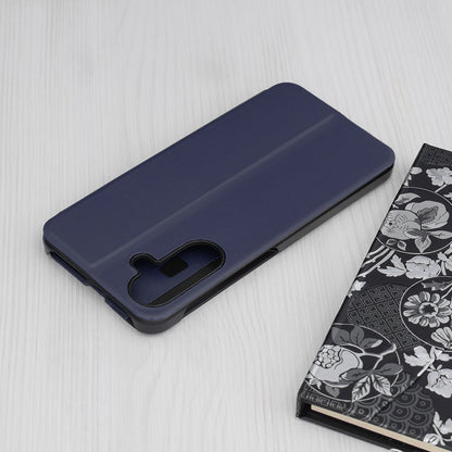 Ovitek za Samsung Galaxy A36 A366, Techsuit, eFold, Temno modra