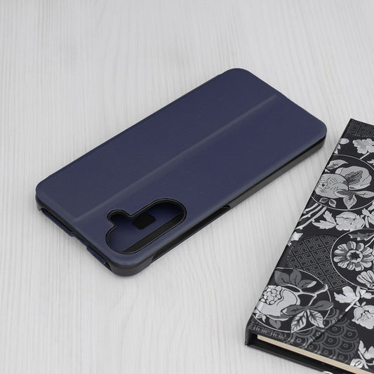 Ovitek za Samsung Galaxy A36 A366, Techsuit, eFold, Temno modra
