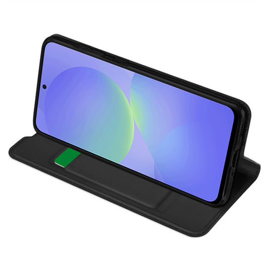 Ovitek za Samsung Galaxy A36 A366, Techsuit, Magskin Book, Črn