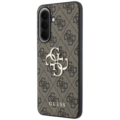 Ovitek za Samsung Galaxy A37 5G, Guess, 4G Big Logo, rjav