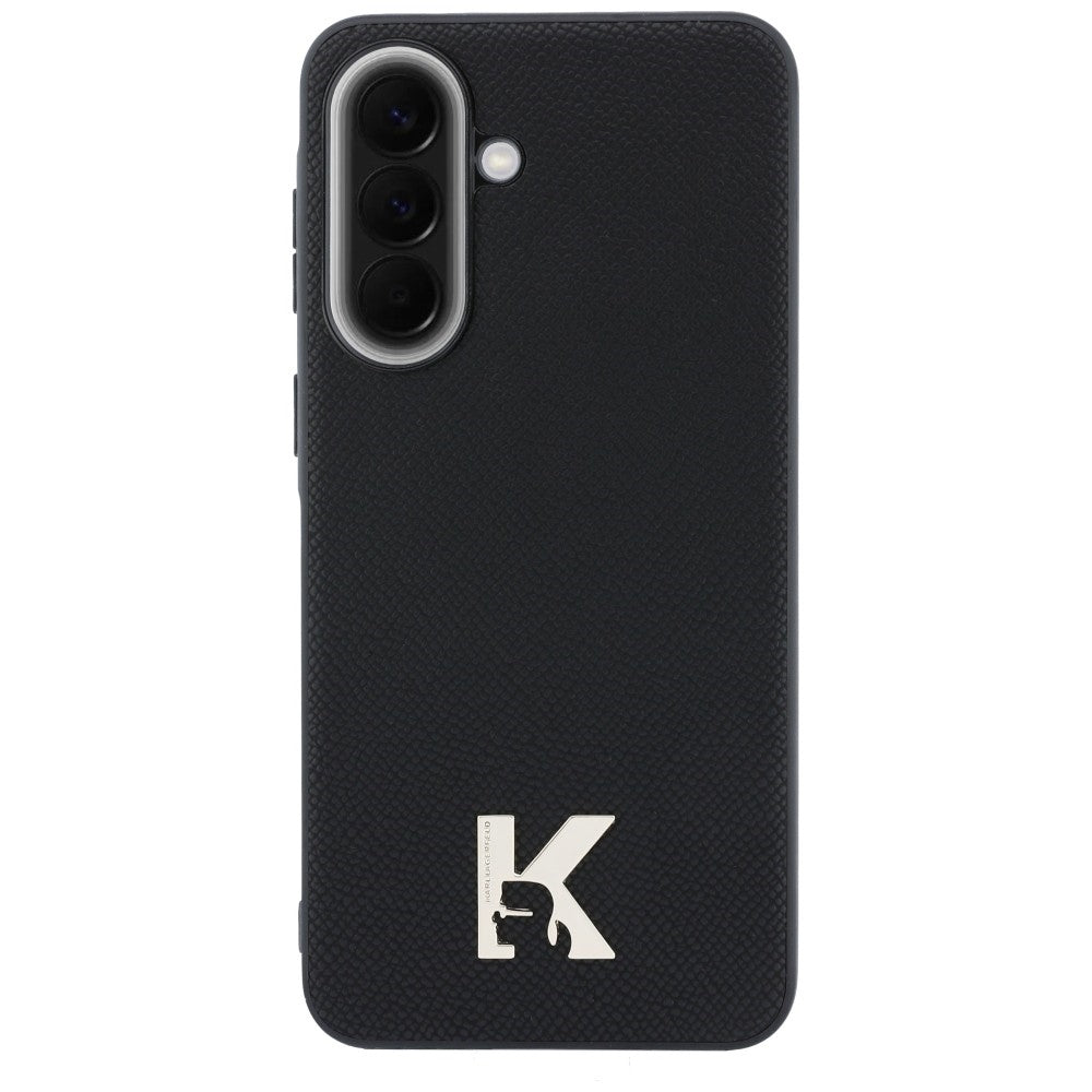 Ovitek za Samsung Galaxy A37 5G, Karl Lagerfeld, Karl Head Logo, Črn